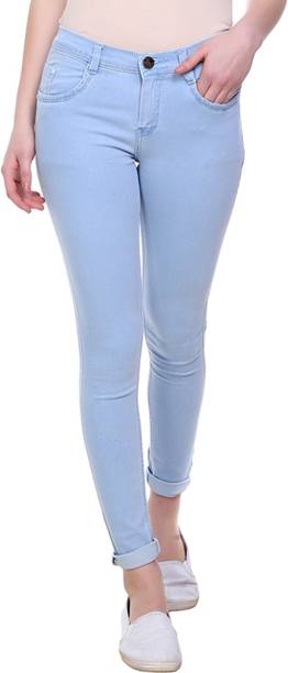 Pantoff Slim Women Light Blue Jeans - The Voucher